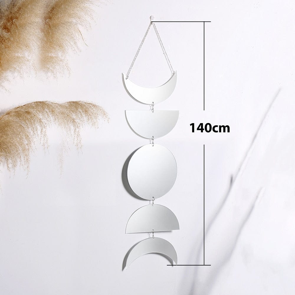 Madigas | Moon phases mirror wall hanging