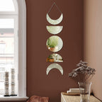 Madigas | Moon phases mirror wall hanging
