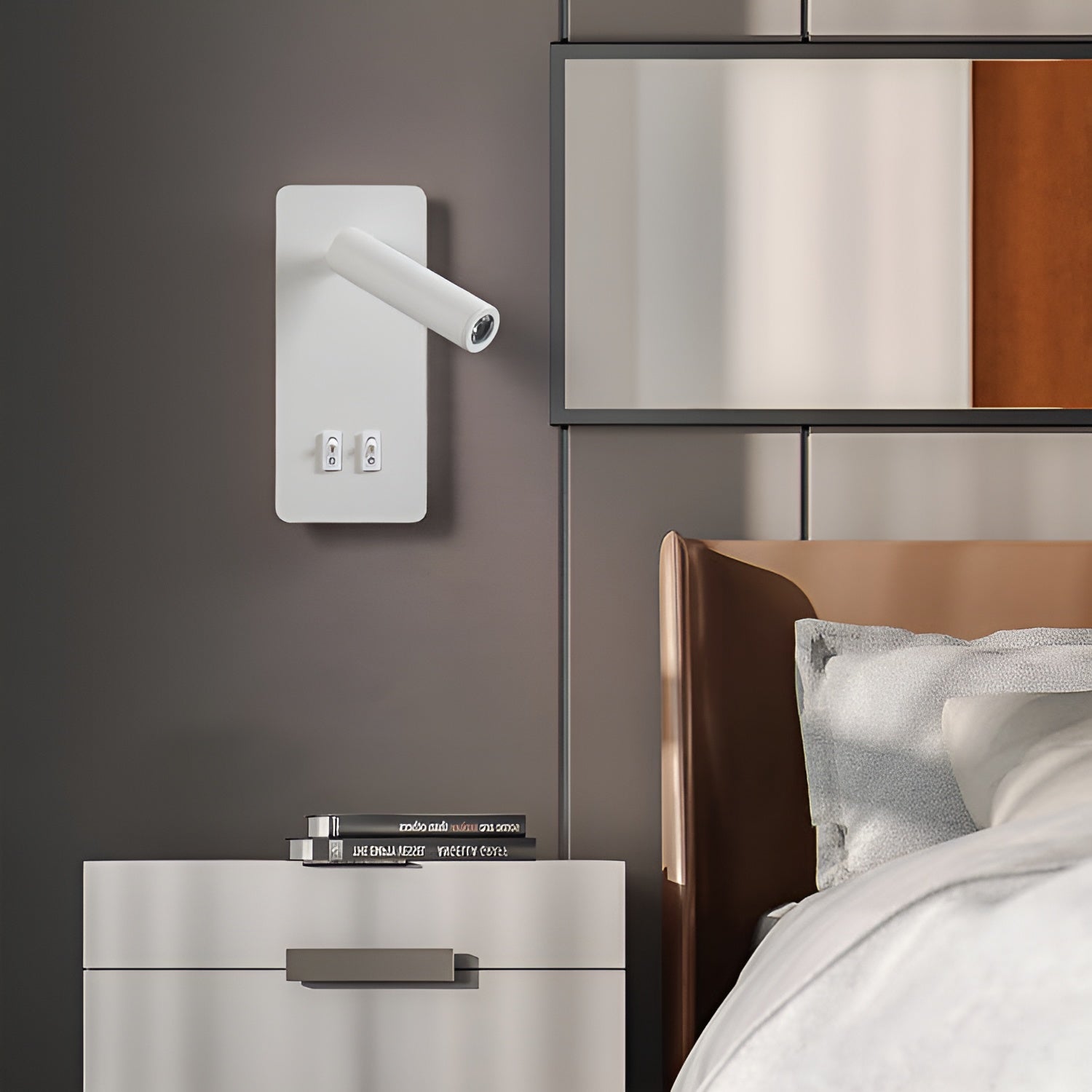 Swivel330 | Minimalistic Cylinder Wall Lamp – Adjustable 330° Rotatable LED Wall Light